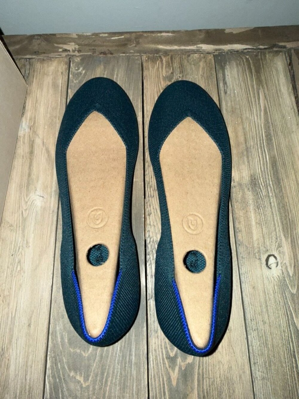 Rothy’s The Flat Deep Emerald Women’s Size 8.5 Ballet Flats- NIB